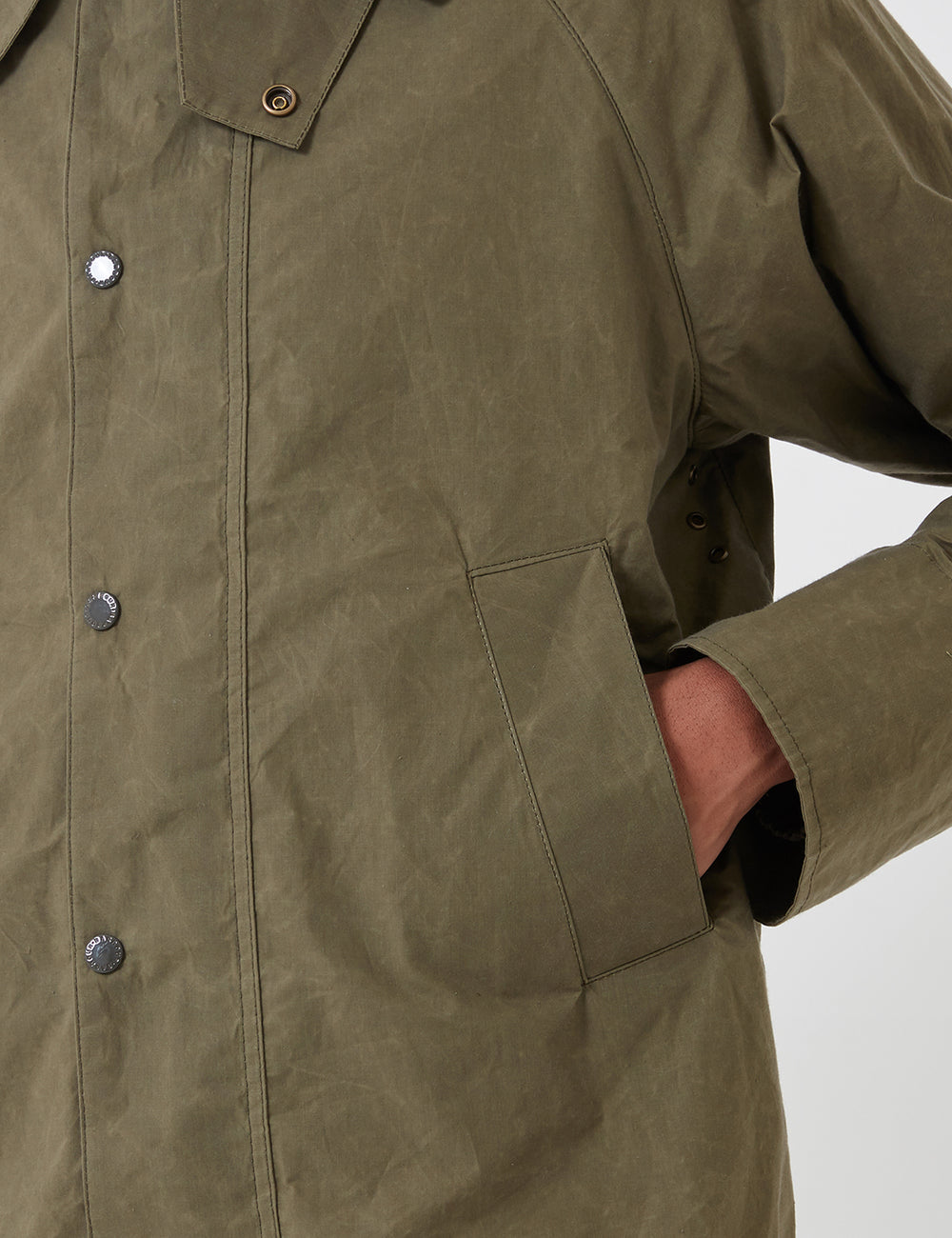 Barbour x Engineered Garments Unlined Graham Olive URBAN EXCESS