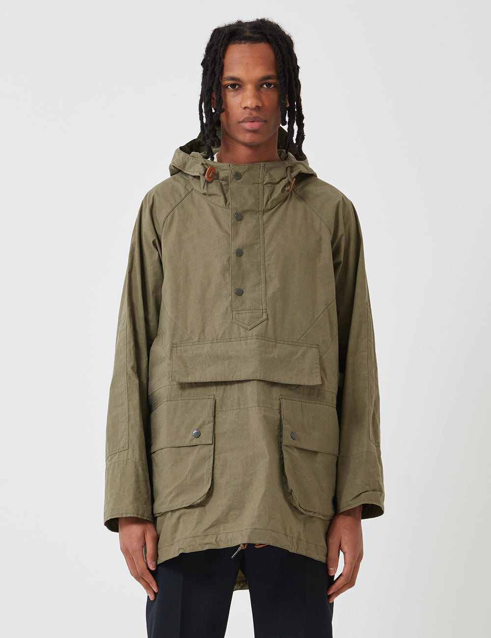 Barbour x Engineered Garments Warby Jacket - Dusky Green | URBAN