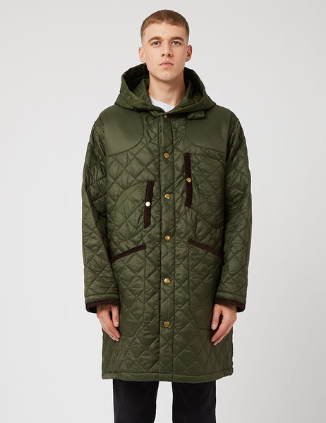 Barbour x Engineered Garments Jankees Quilted Jacket - Olive | UE. – URBAN  EXCESS