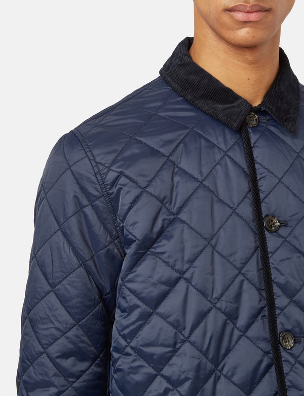 Barbour Hoxton Liddesdale Quilt Jacket - Navy Blue