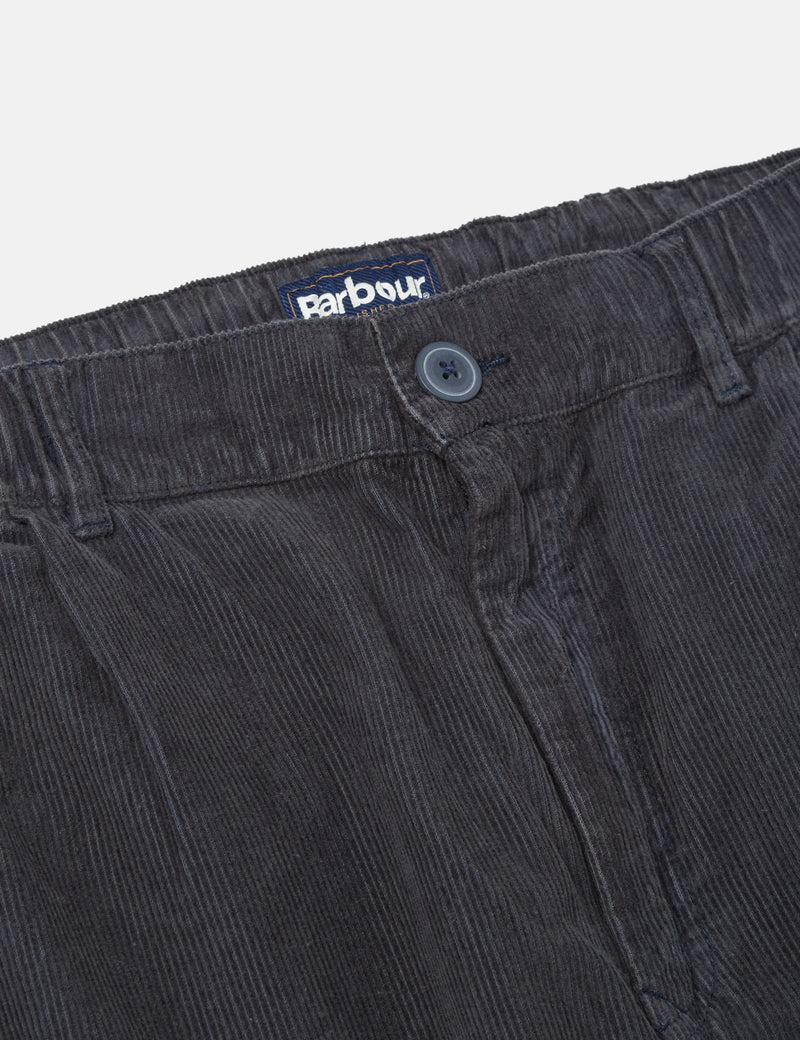 Barbour Highgate Trouser (Cord/Relaxed) - Navy Blue I Urban Excess ...