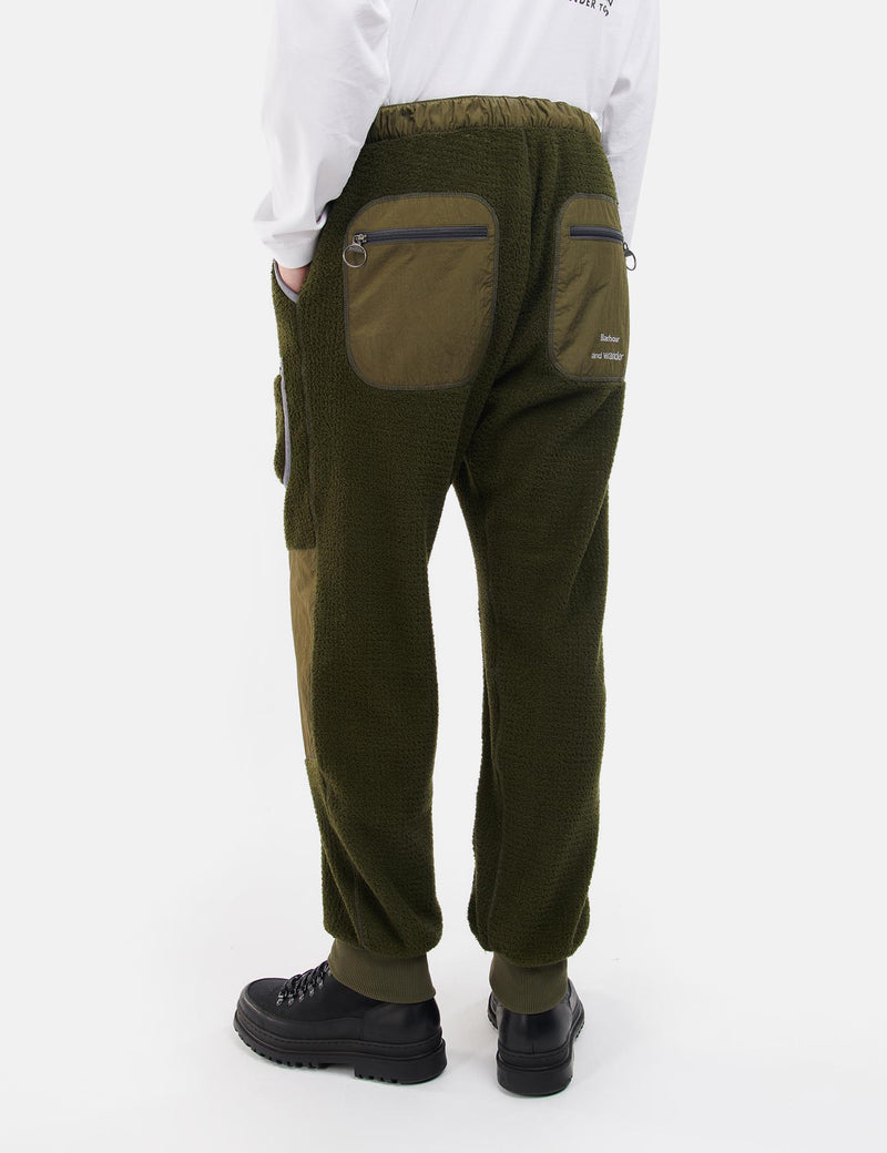 Barbour x And Wander Trouser (Relaxed, Taper) - Olive Green