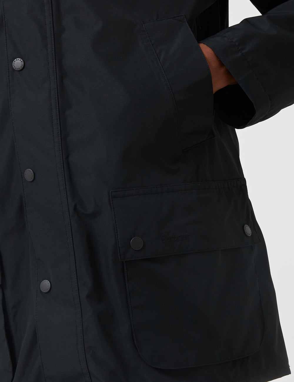 Barbour ashbrooke shop jacket black