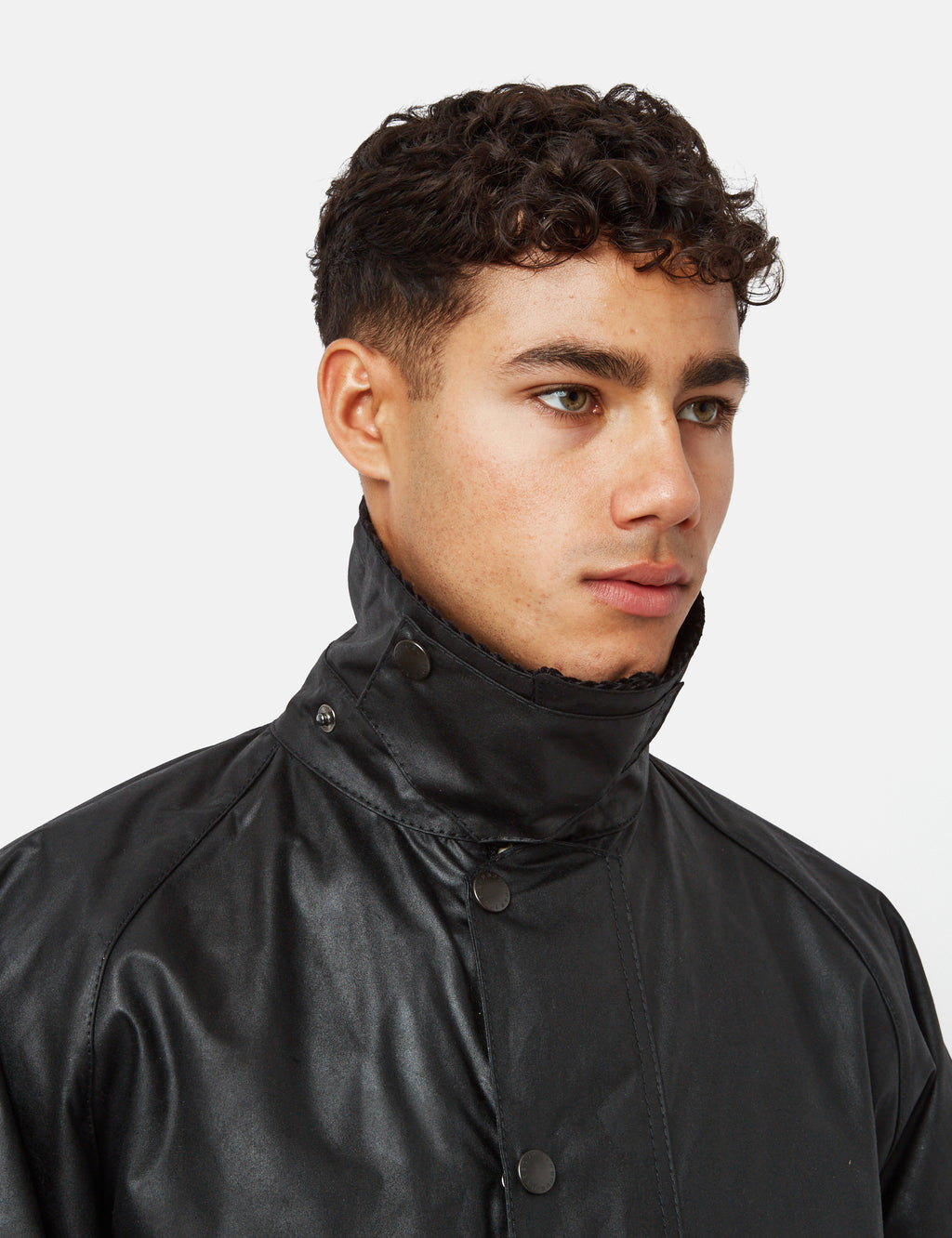 Barbour Beaufort Wax Jacket - Black I Urban Excess. – URBAN EXCESS