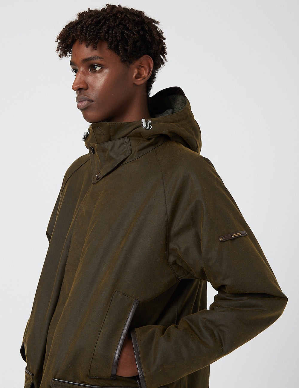 Barbour Gold Standard Supa-Hunting Jacket - Olive | URBAN EXCESS.