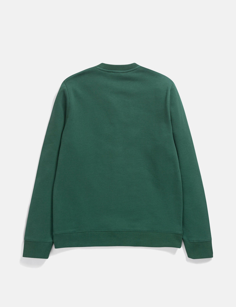 Norse Projects Vagn Rundhals-Sweatshirt - Dartmouth Green