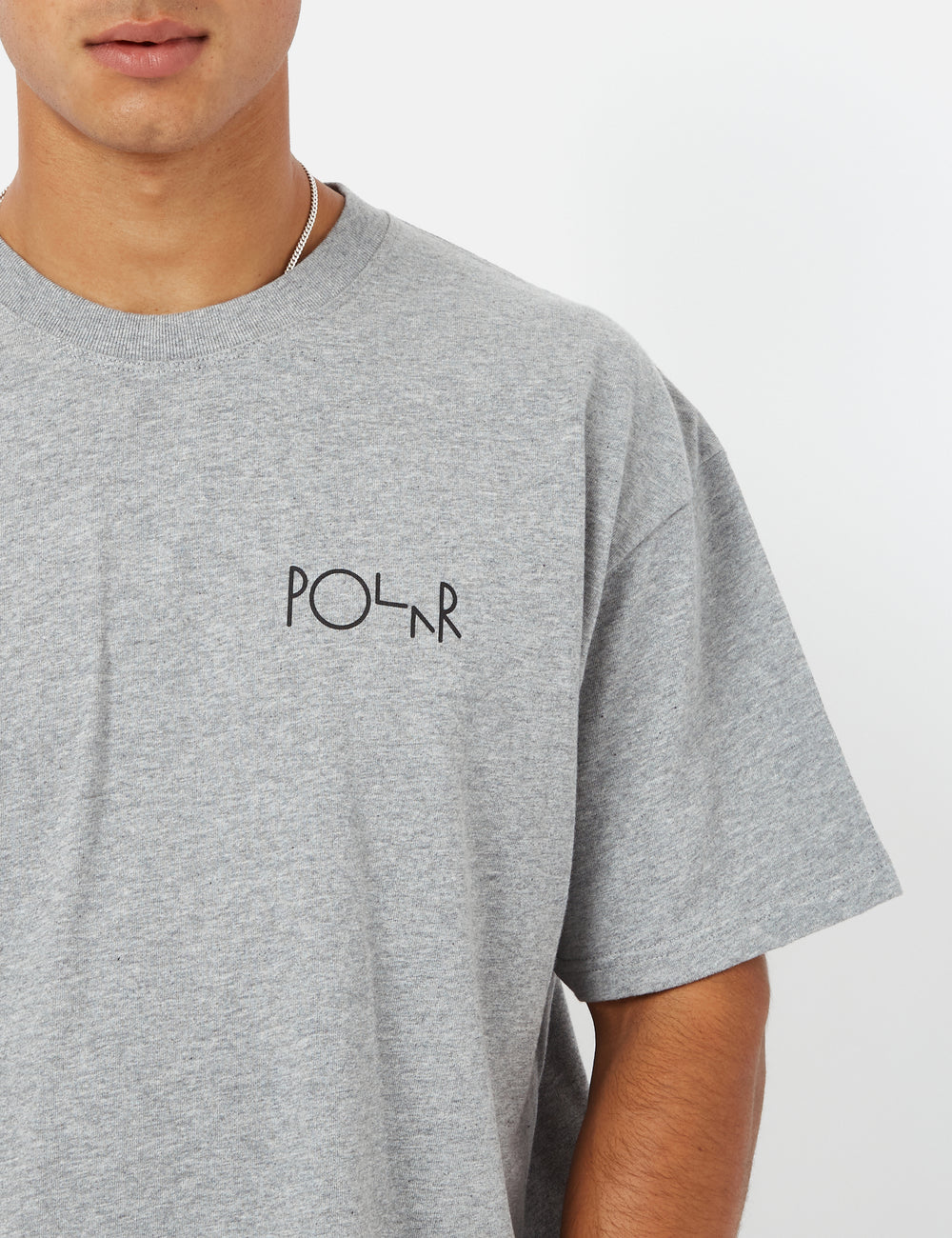 Polar Skate Logo EXCESS Urban - Excess. Co. Grey T-Shirt I URBAN Fill Heather –