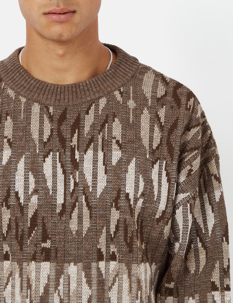 Polar Skate Co. Paul Knit Sweater - Light Brown