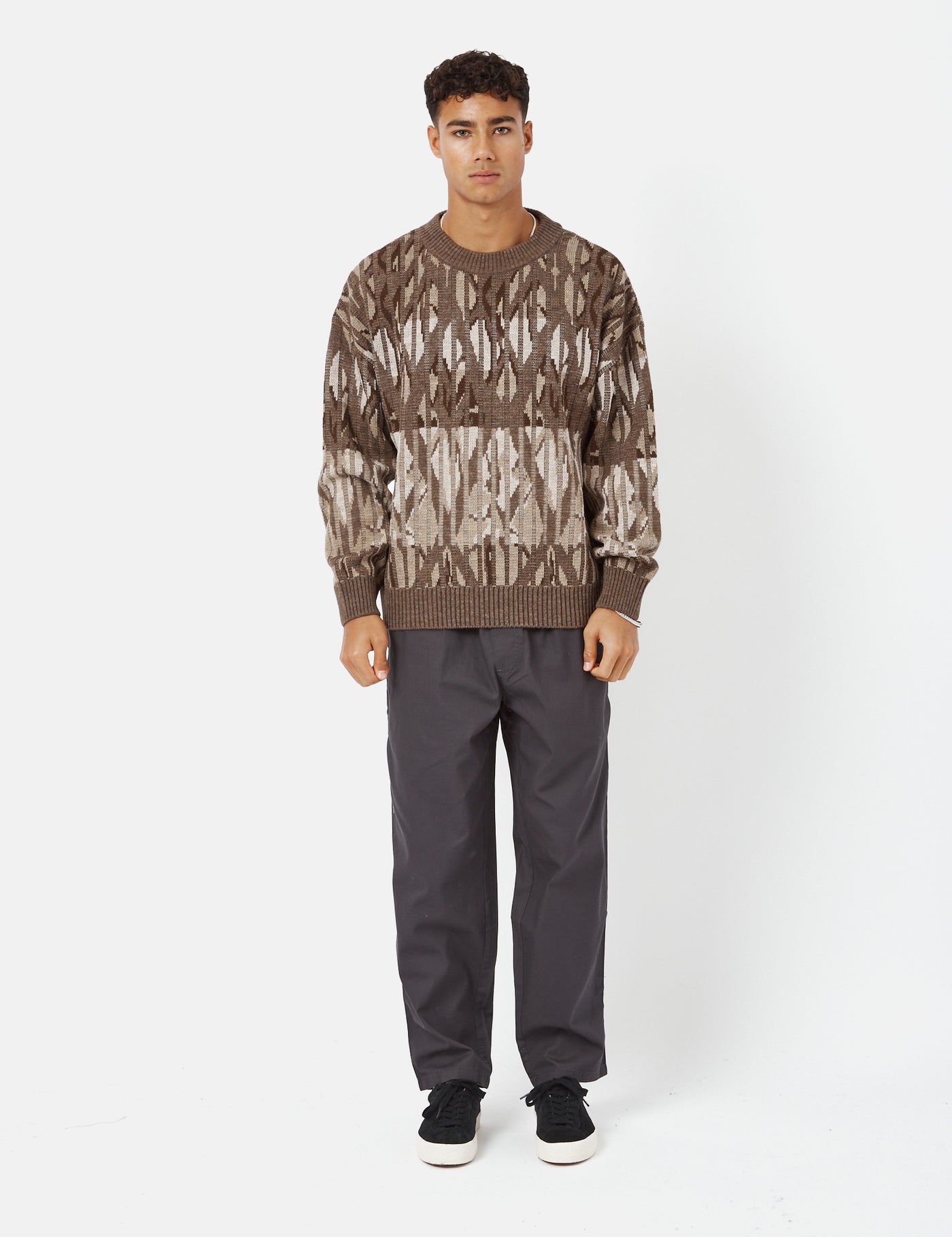 Polar Skate Co. Paul Knit Sweater - Light Brown I Urban Excess. – URBAN  EXCESS