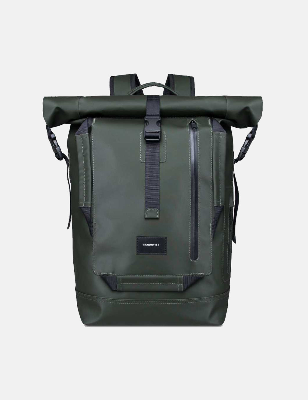 Sandqvist William Roll Top Backpack - Green | URBAN EXCESS.