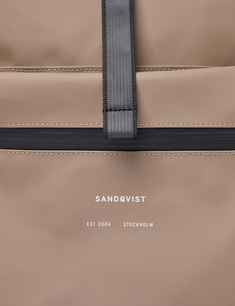 Sandqvist Ruben 2.0 Rolltop Backpack - Fossil Grey