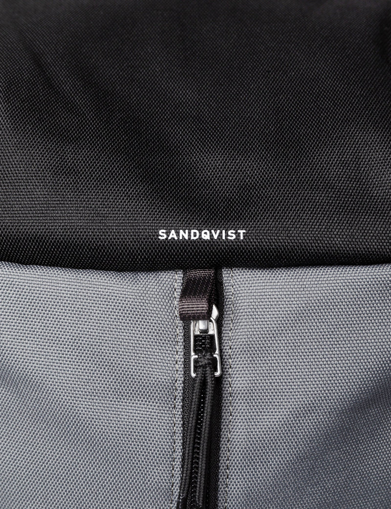 Sac à Dos Sandqvist Sune (Poly Recyclé) - Multi Gris Foncé