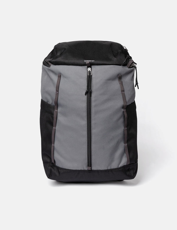 Sandqvist Sune Backpack (Recycled Poly) - 멀티 다크 그레이