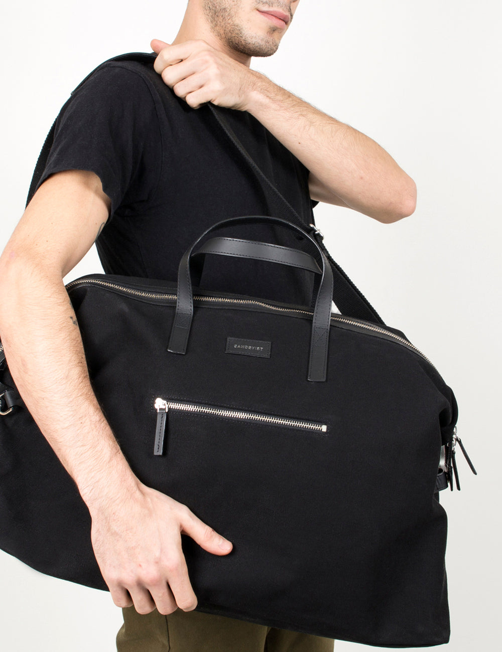 Sandqvist Damien Weekend Bag Black