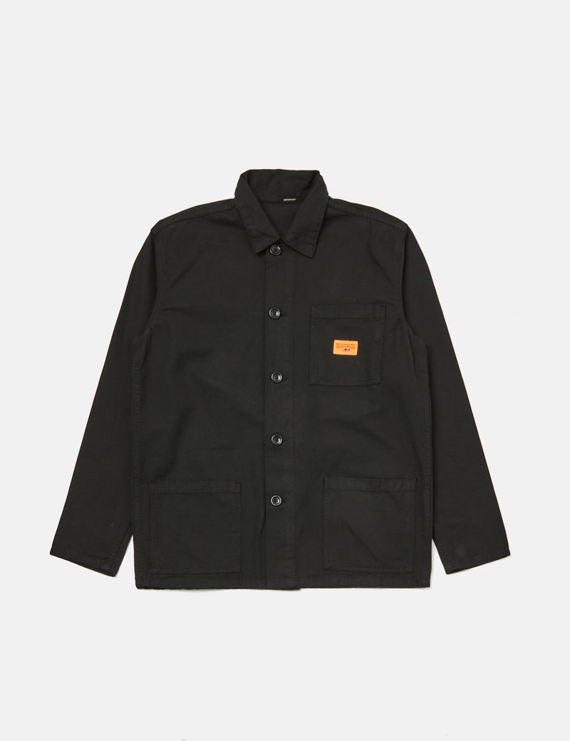 Service Works Coverall Jacket (Canvas) - Black