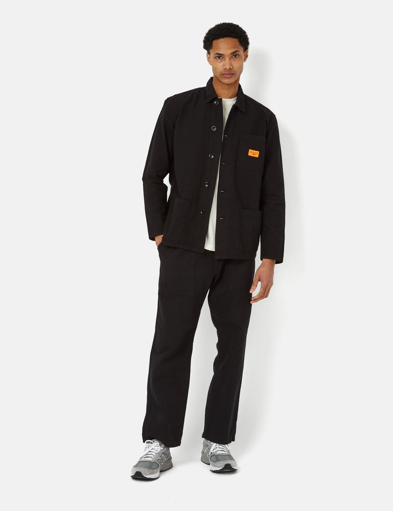 Service Works Overall Jacke (Canvas) - Schwarz