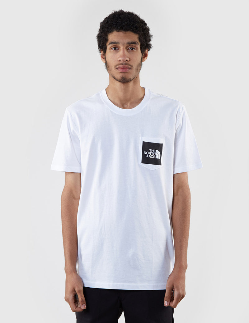 North Face Fine Pocket T-Shirt - White