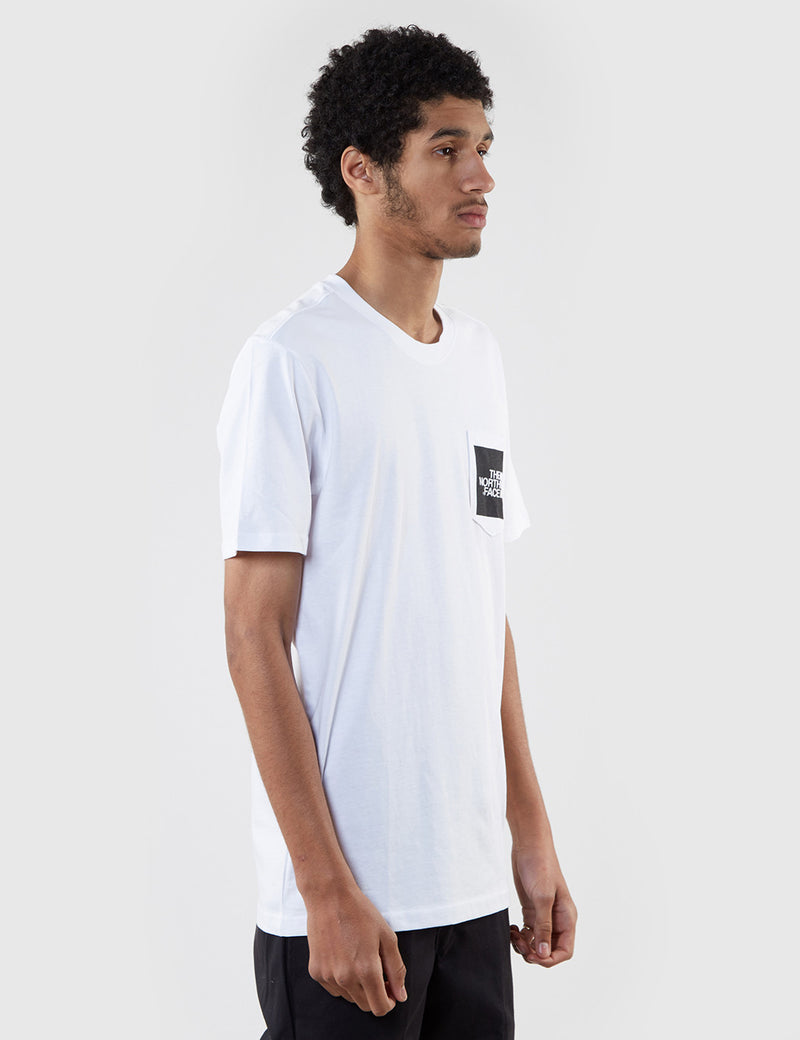 North Face Fine Pocket T-Shirt - White