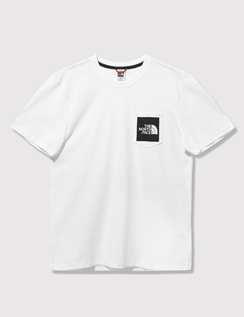 North Face Fine Pocket T-Shirt - White