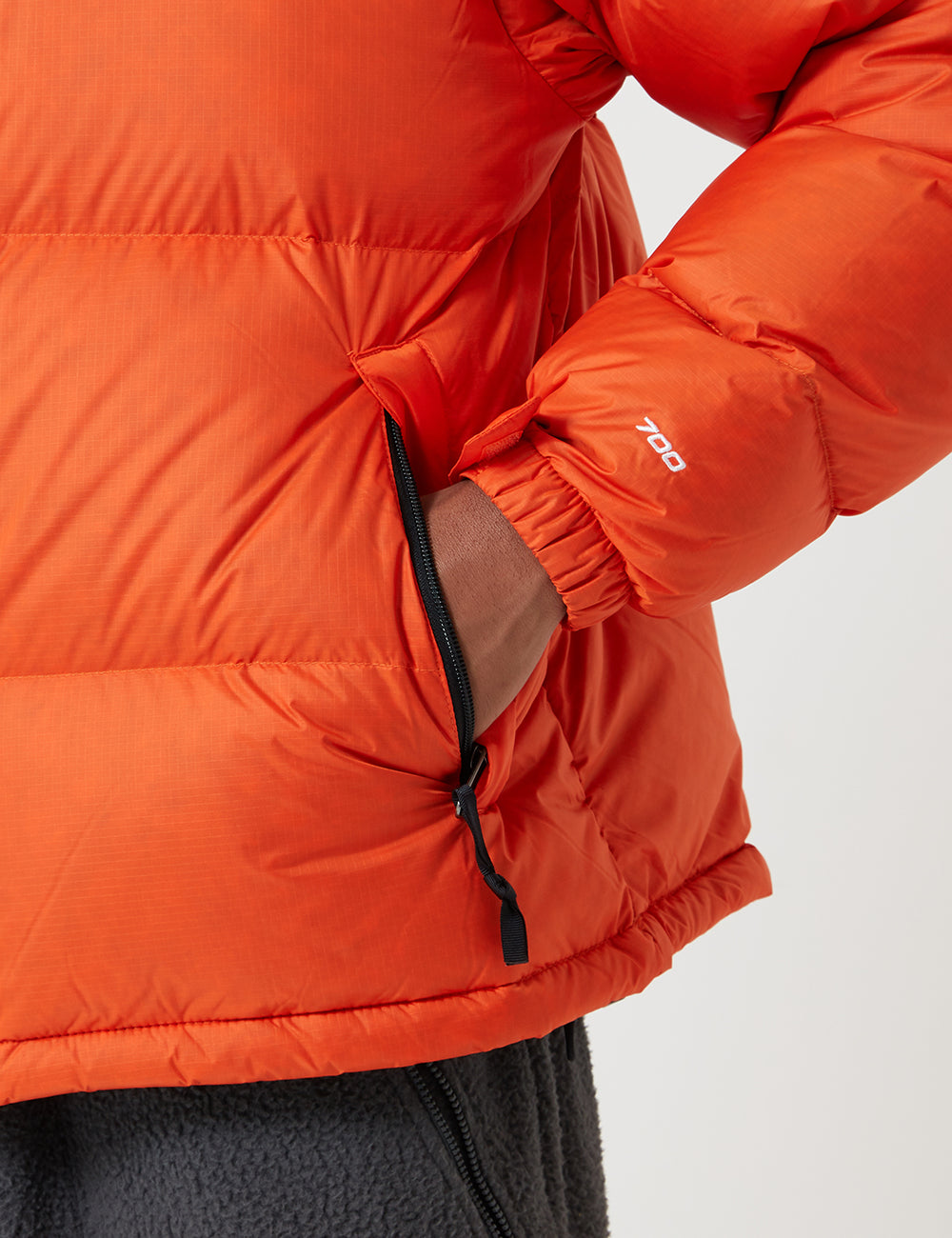 North face best sale persian orange nuptse