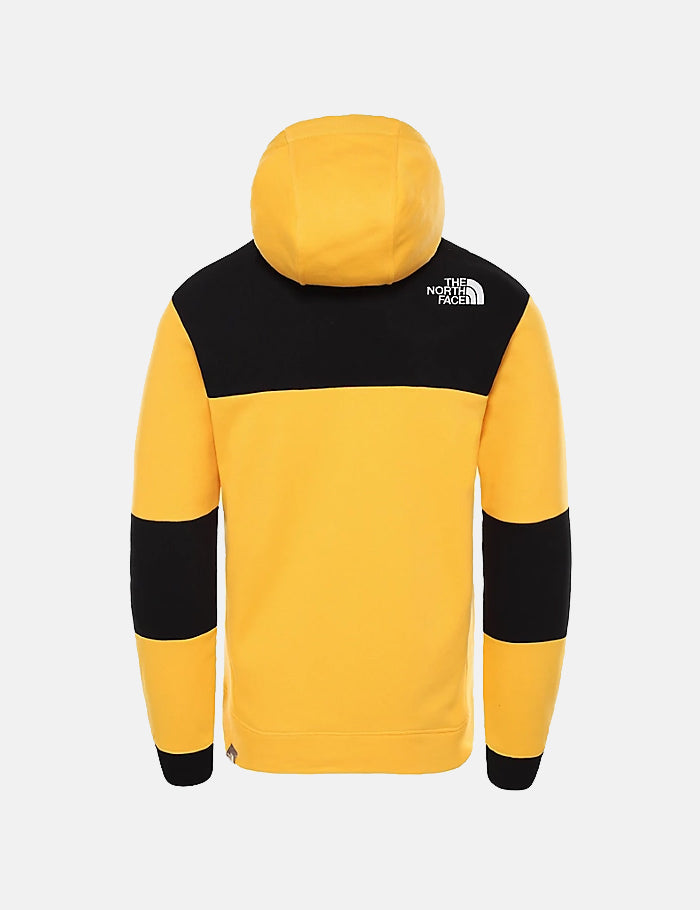 North Face Himalayan Hooded Sweatshirt Yellow Black URBAN EXCESS