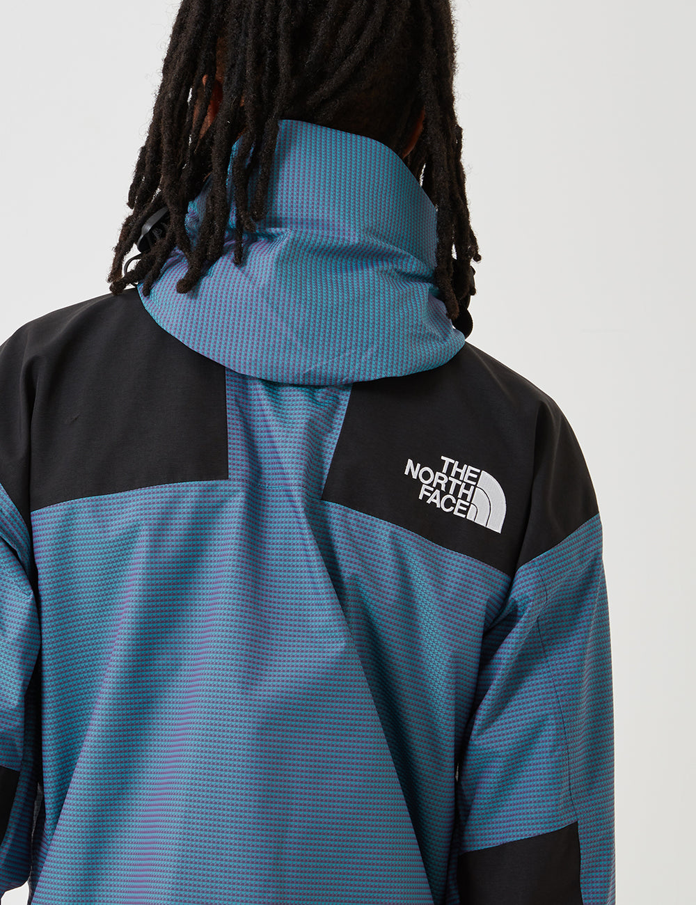 North Face 1990 Mountain Jacket - Iridescent Blue | URBAN EXCESS.