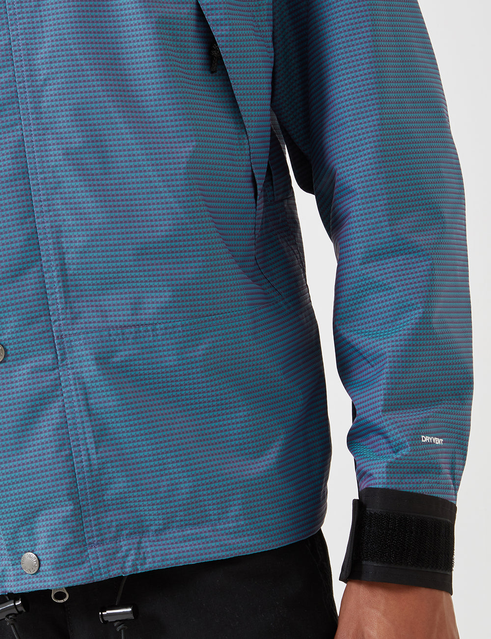 North Face 1990 Mountain Jacket - Iridescent Blue | URBAN EXCESS.