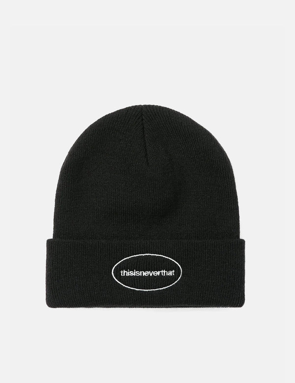 Thisisneverthat E/T-Logo Beanie - Schwarz