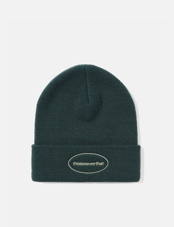 Thisisneverthat E/T-Logo Beanie - Forest Green