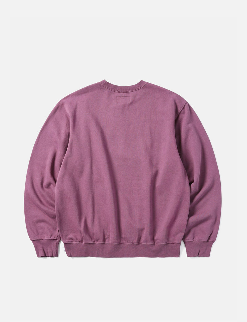 Thisisneverthat T ロゴ クルーネック スウェットシャツ - Fuchsia I