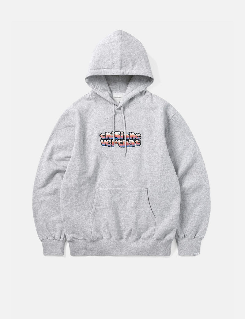 Thisisneverthat Sweat à Capuche Cachalote - Gris Chiné