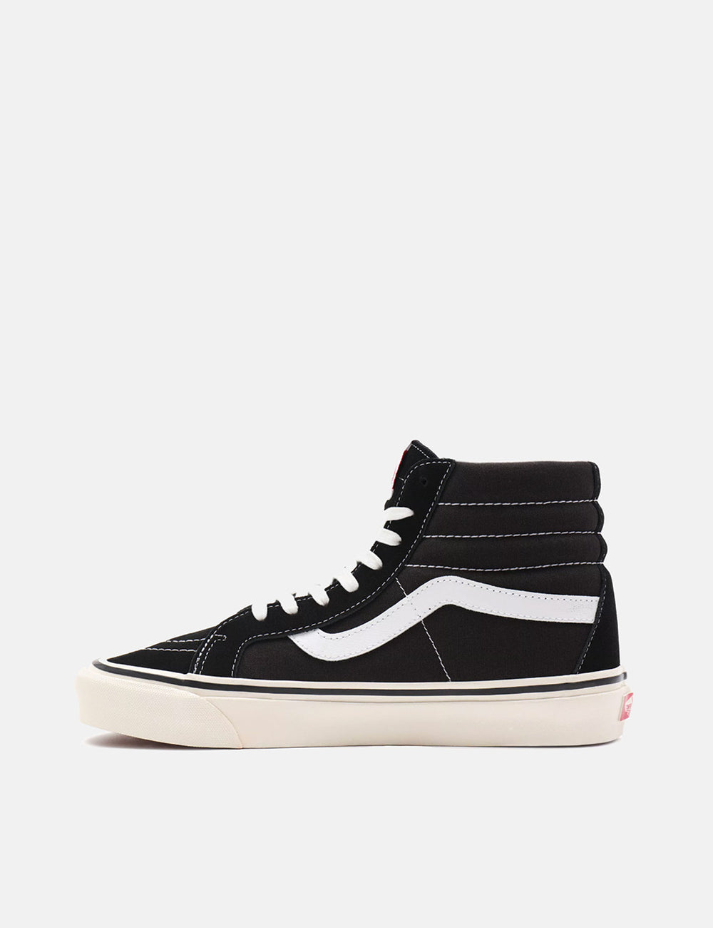 Vans SK8-Hi 38 DX（レザー）-アナハイムブラック/トゥルーホワイト